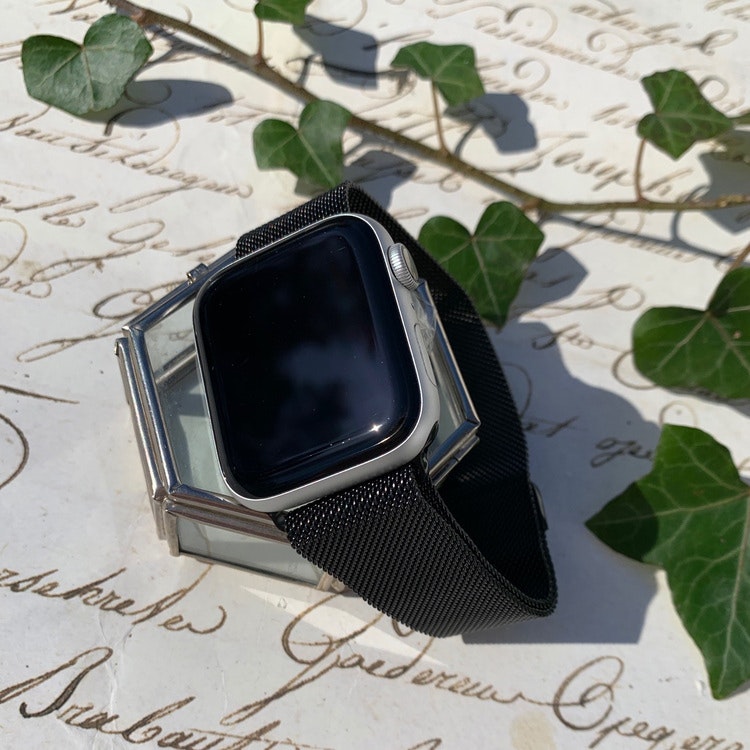 Apple Watch armband Milanesisk loop - svart