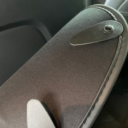 Antikick t framsätena, svart hel modell - 2-pack - Tesla Model 3/Y+S/X 2021