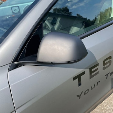 Kåpor till backspeglarna, matt svart - Tesla Model Y
