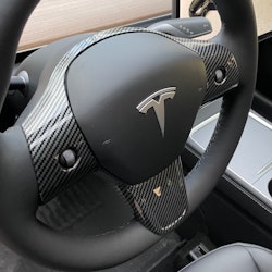 Hel panel t ratten - carbon fiber glossy - Tesla Model 3/Y