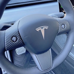 Paneler t ratten - carbon fiber matt - Tesla Model 3/Y