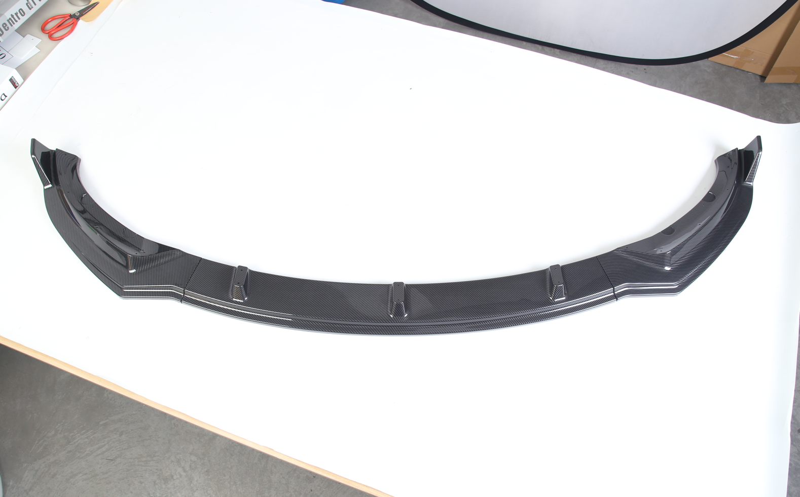 Frontspoiler glossy carbon fiber - Tesla Model 3