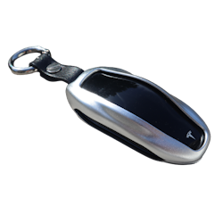 Nyckelhållare - aluminum - silver Tesla Model 3/Y