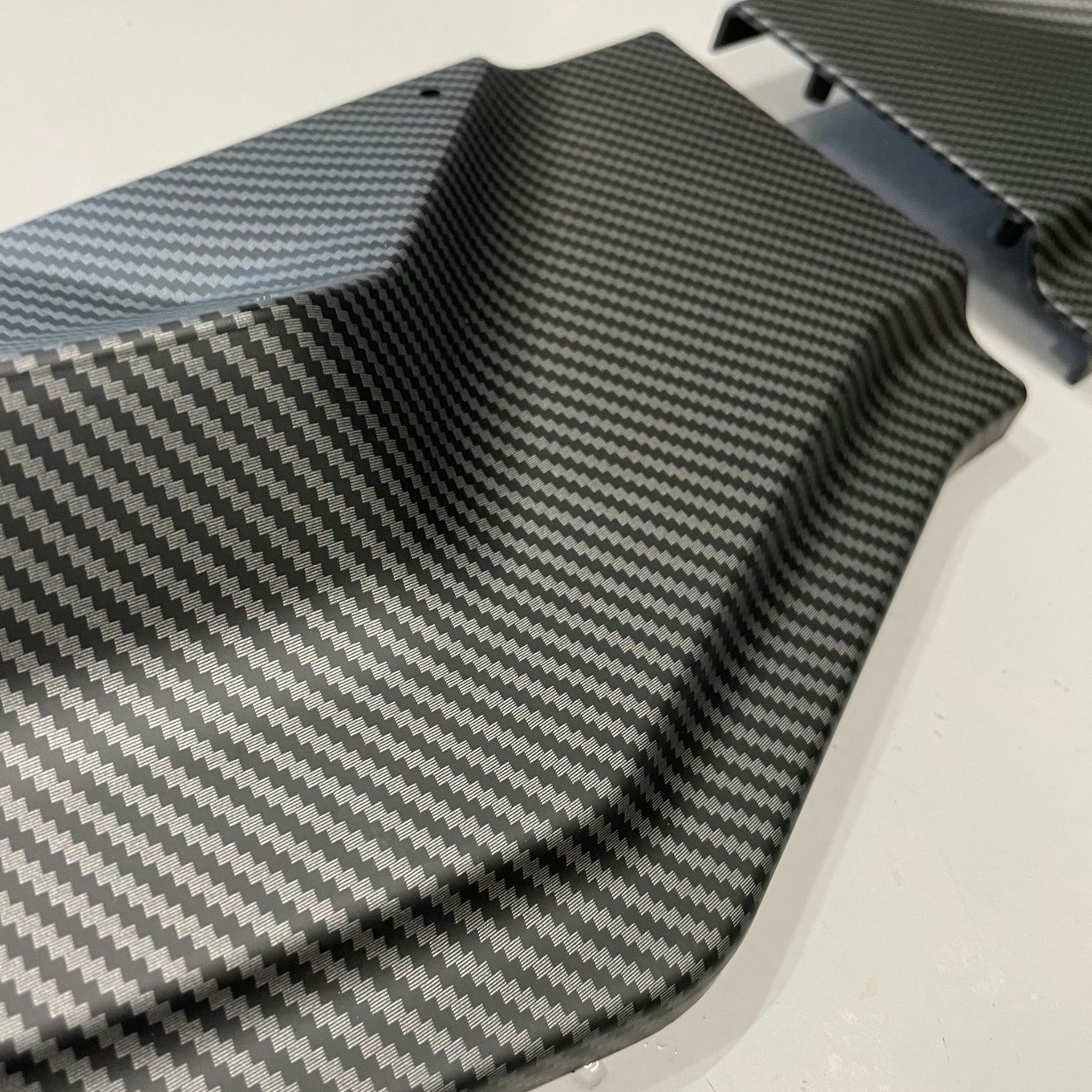 Frontspoiler matt carbon fiber - Tesla Model 3