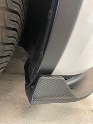 Frontspoiler matt carbon fiber - Tesla Model Y