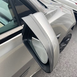 Paneler t backspeglarna, matt carbon fiber - Tesla Model 3