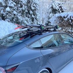 Vacuumräcken till skidor/snowboards - Tesla Model S/37Y+ID3/ID4