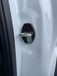 Kåpor till dörrlåset, set om 4 - carbon fiber - ID.3/ID.4