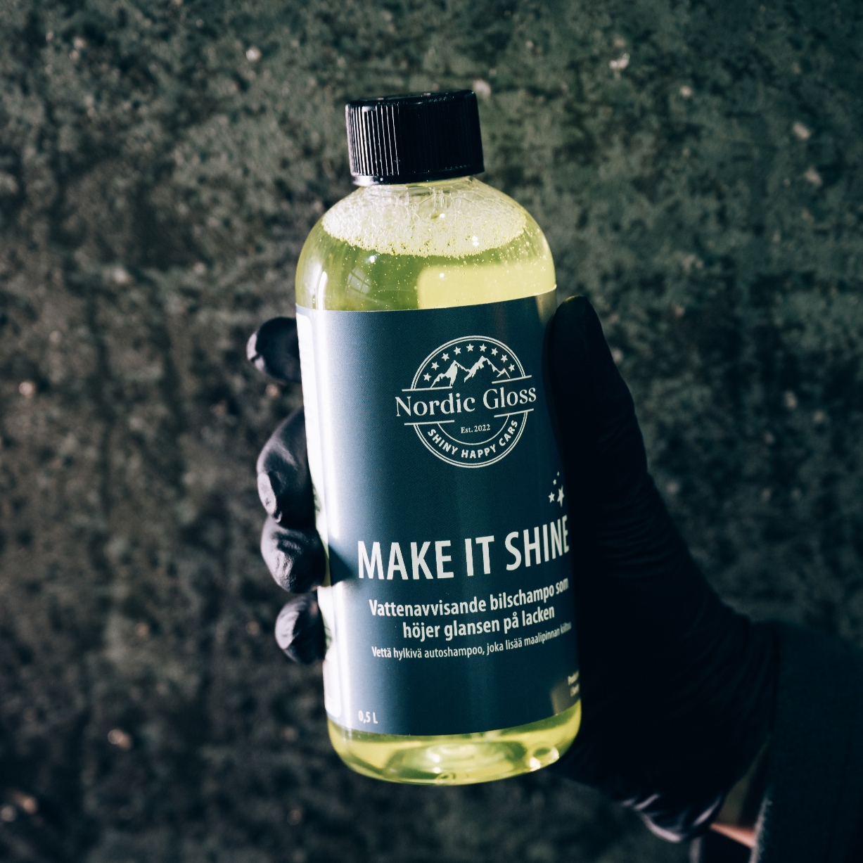 Make it Shine - vattenavvisande bilschampo
