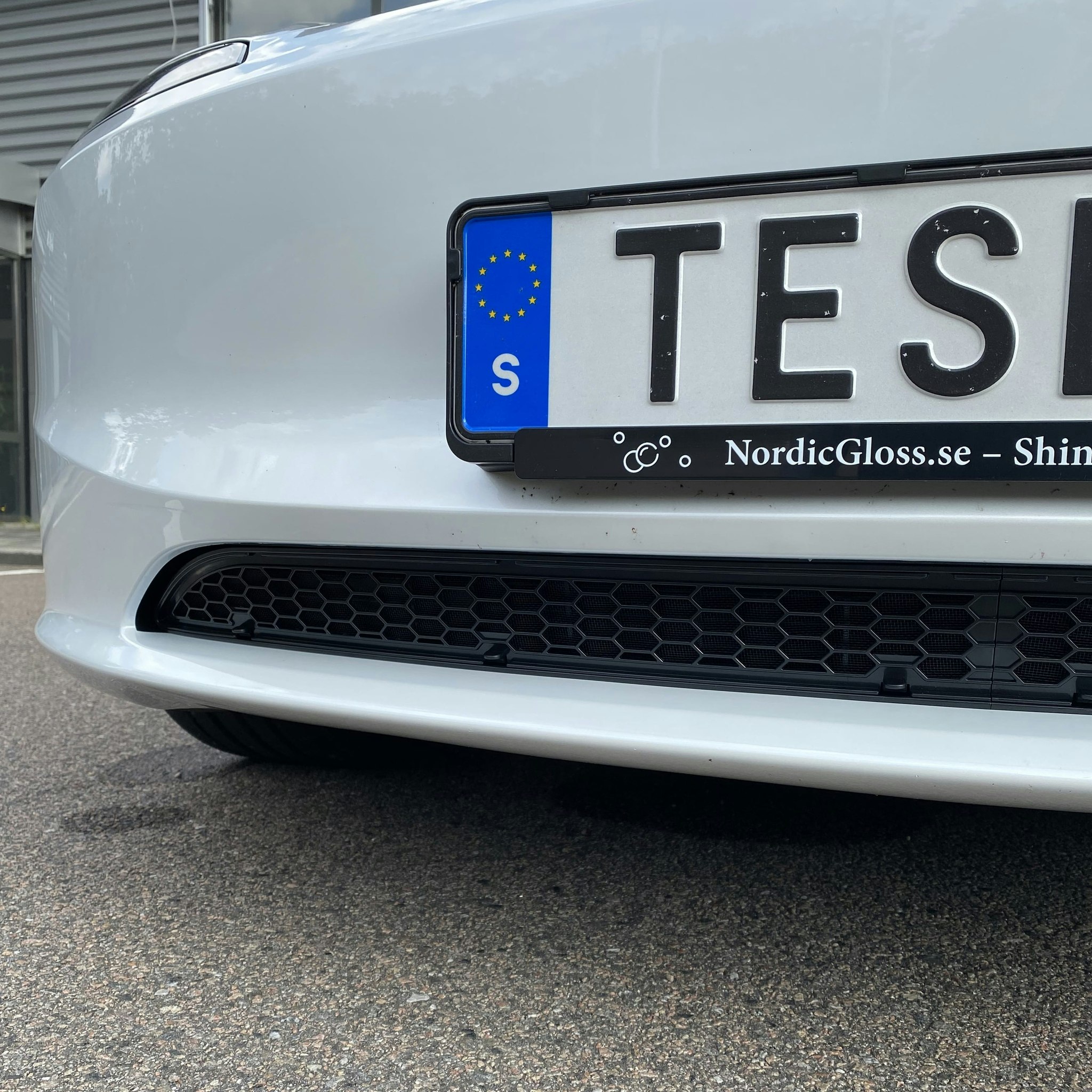 Front air intake protection - Tesla Model 3 Highland