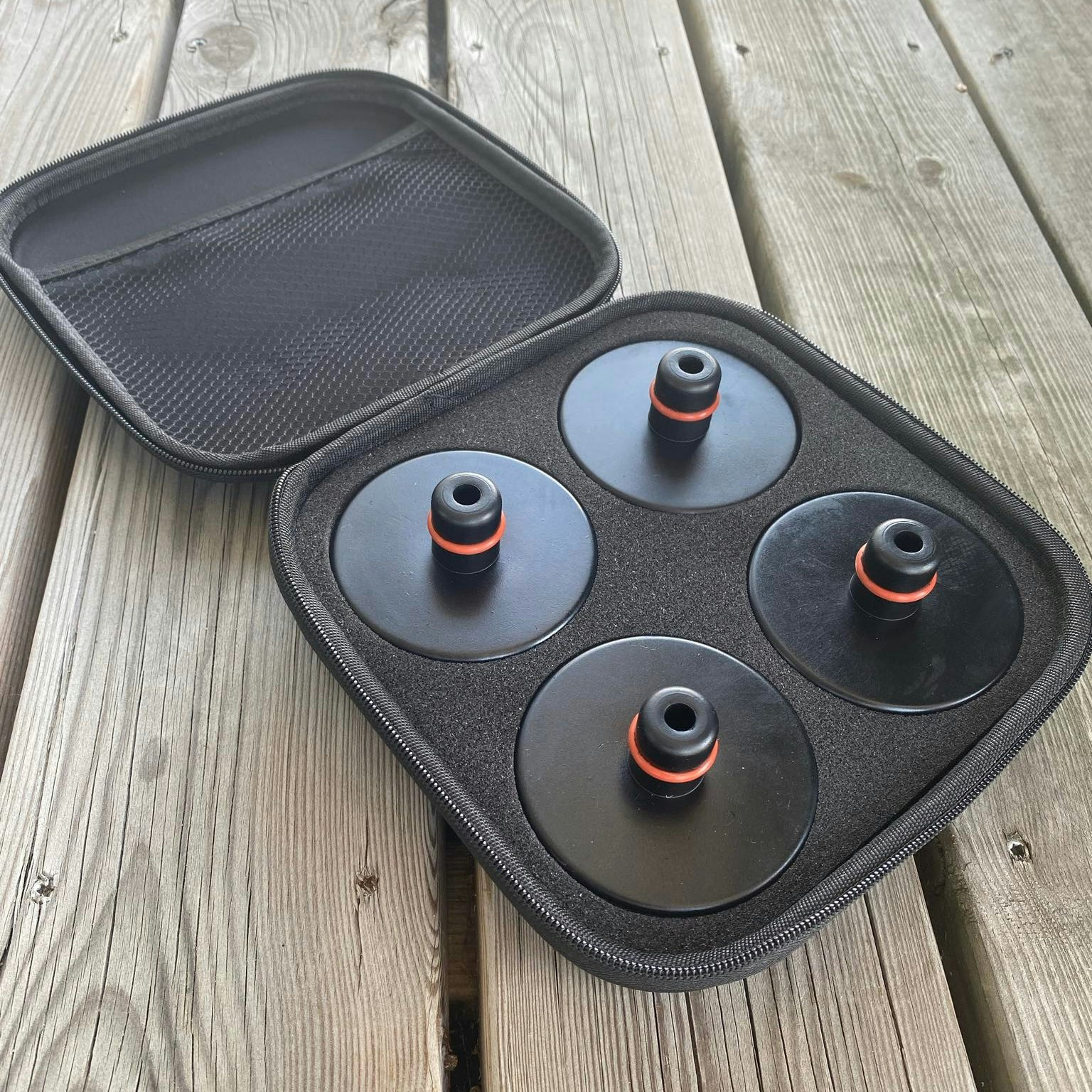 Jack pads - 1 st/4 st/4 st + väska - Tesla Model S/3/X/Y