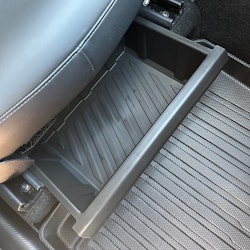 Storage under the front seat, silicone, 2 pcs - Tesla Model Y