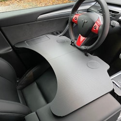 Tray table, foldable with bracket - Tesla Model 3/Y