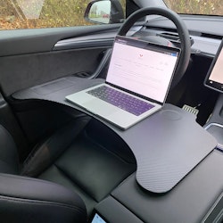 Tray table, foldable with bracket - Tesla Model 3/Y