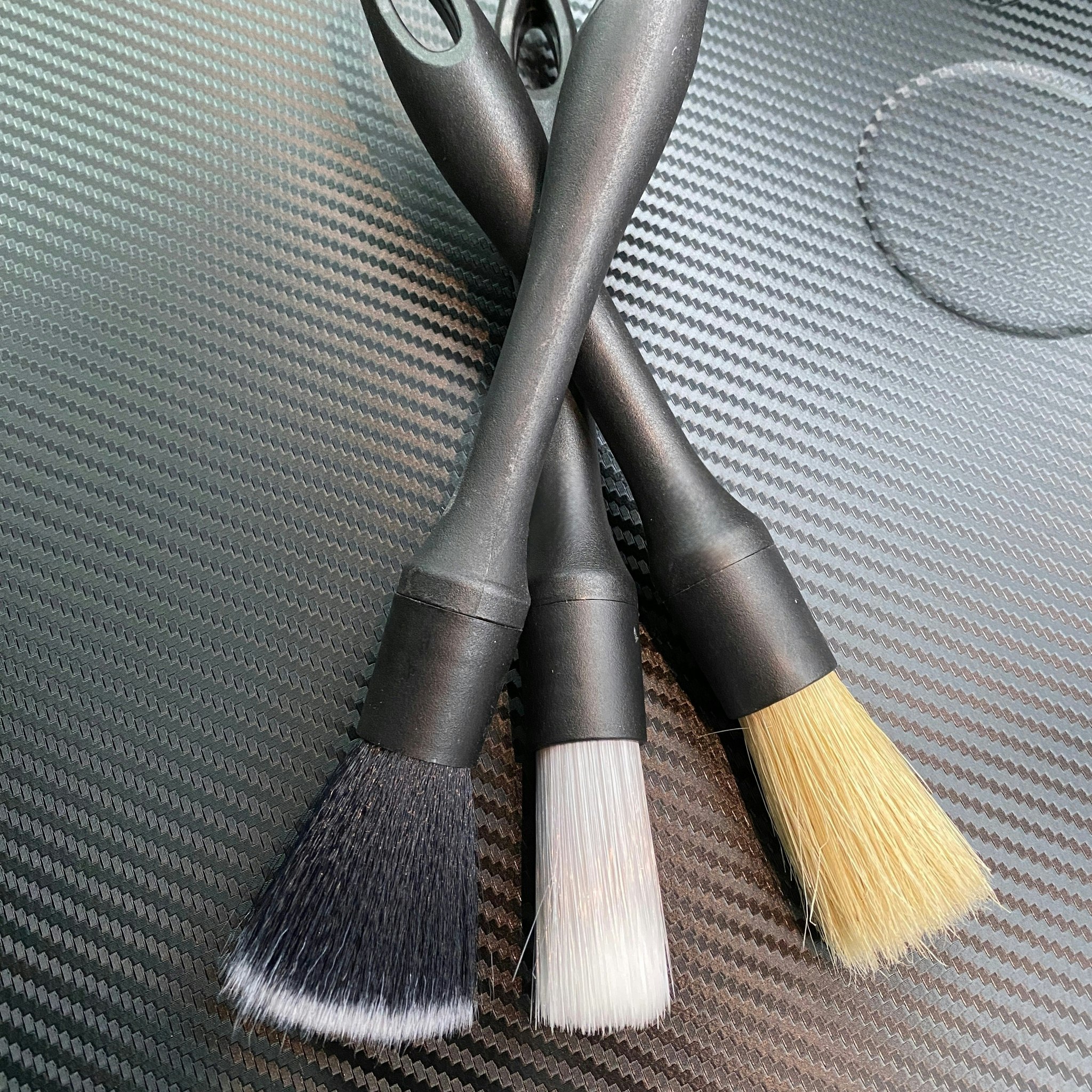 Cleaning brushes, set of 3