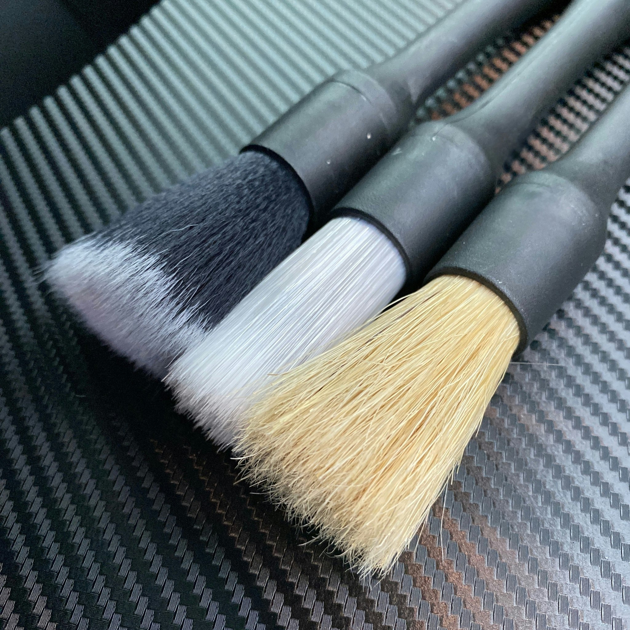 Cleaning brushes, set of 3