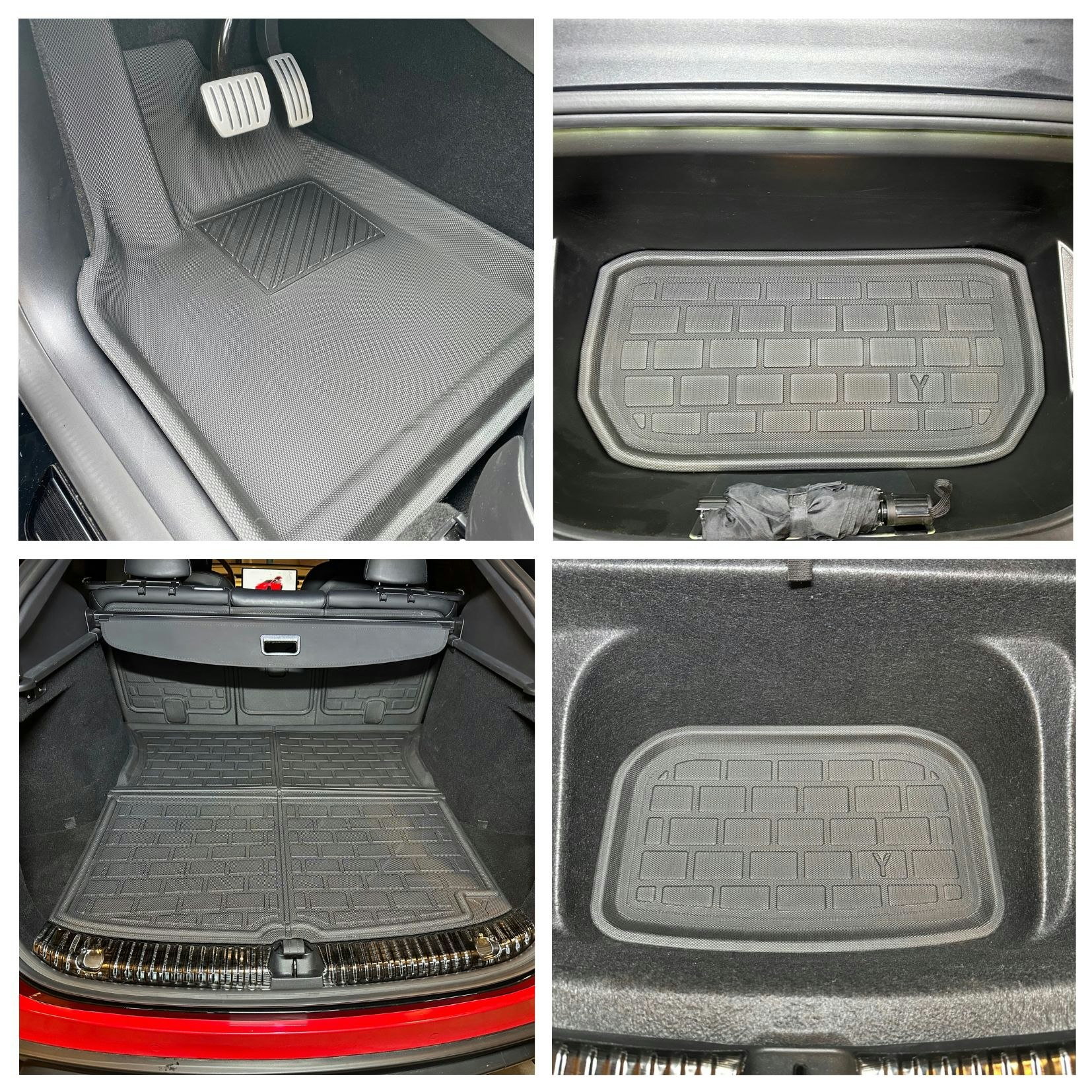 Paket: 6 st XPE-mattor - Tesla Model Y