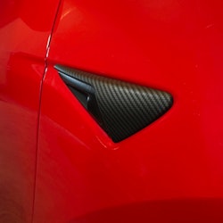 Paneler t sidoblinkers i matt carbon fiber - Tesla Model S/3/X/Y