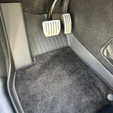 Interiörmattor TPE med tygmatta - Tesla Model Y