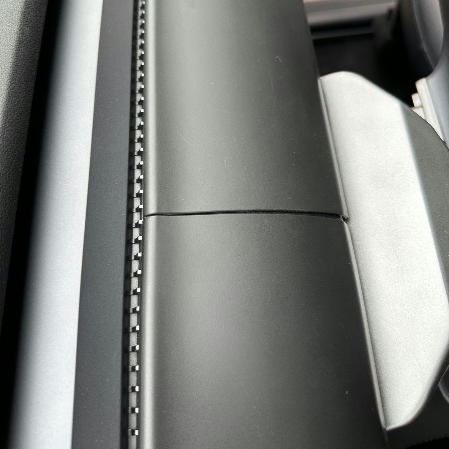 Paneler till instrumentbrädan, matt svarta - Tesla Model 3/Y