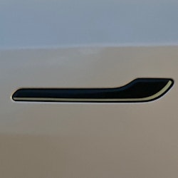 Stickers med gul rand - Tesla Model 3/Y