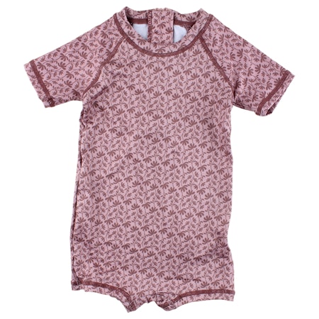 Infinity Baddräkt trämönstrad rosa