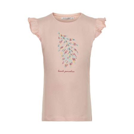 T-Shirt Rosa med tryck