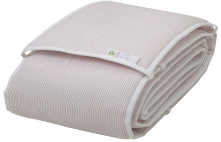 Spjälskydd stripe rosa