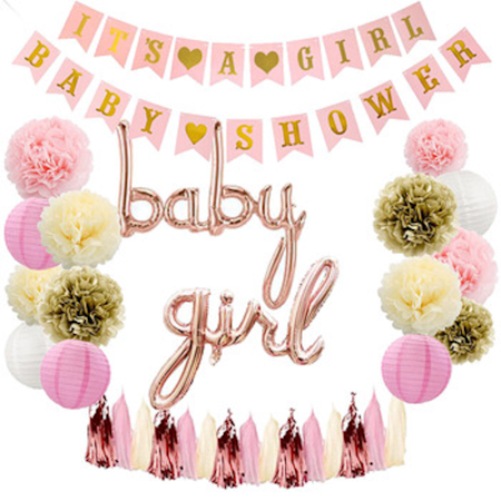 Baby Shower Kit - IT'S A GIRL