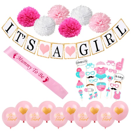 Baby Shower Kit - IT'S A GIRL