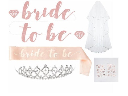 Bachelorette party kit Roseguld