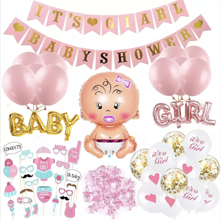 Baby Shower Kit - IT'S A GIRL