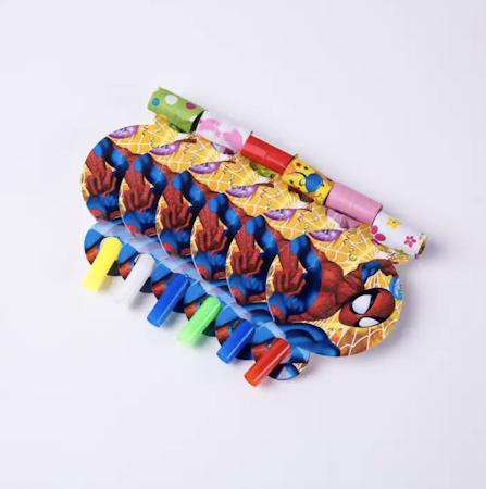 Spiderman - Kalaspaket för 6p