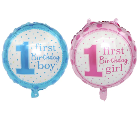First birthday party - one year