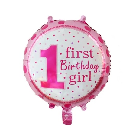 First birthday party - one year