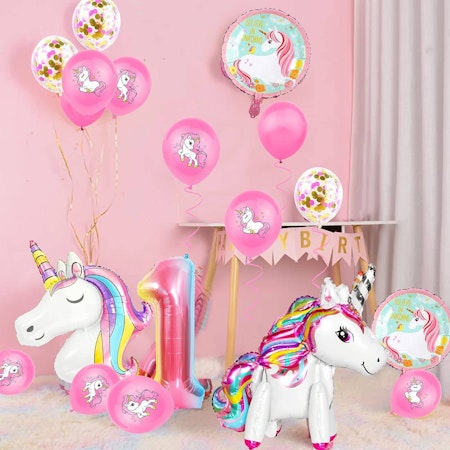 Unicorntema 1 år