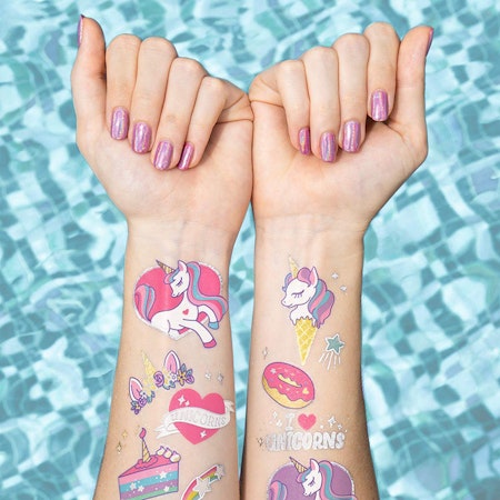 Unicorn tatueringar