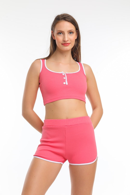 Högstaberg Crop top och shorts set