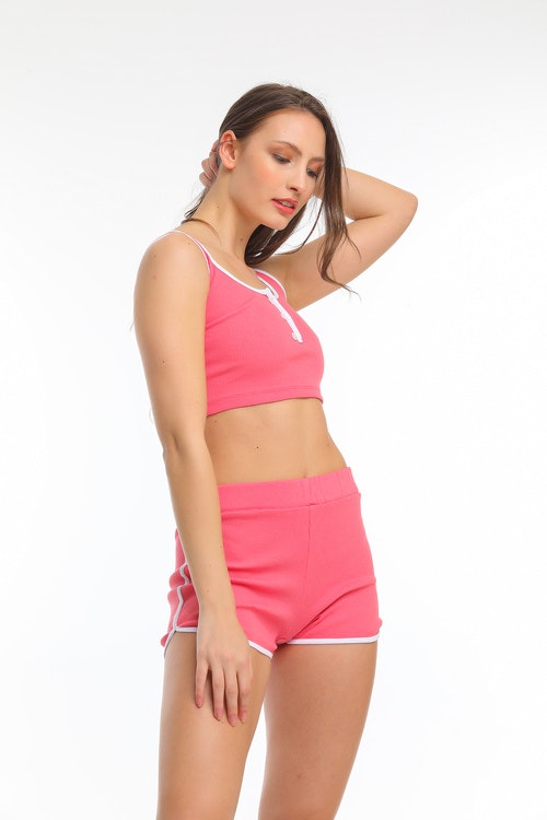 Högstaberg Crop top och shorts set