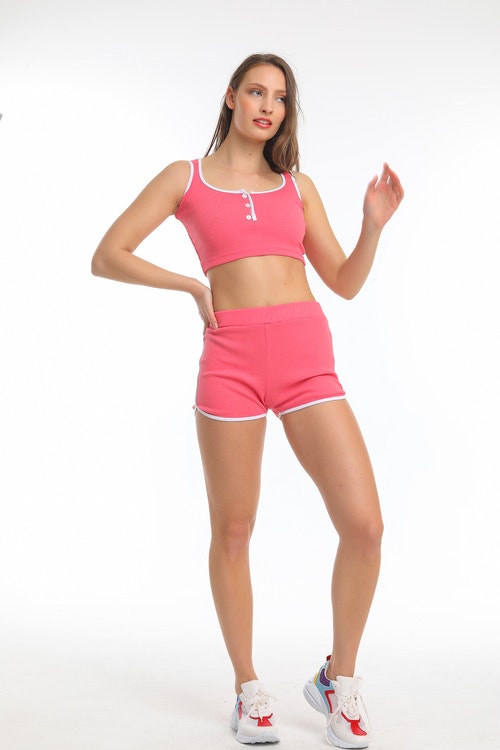 Högstaberg Crop top och shorts set