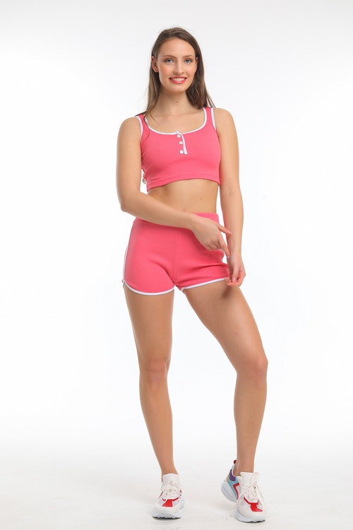 Högstaberg Crop top och shorts set