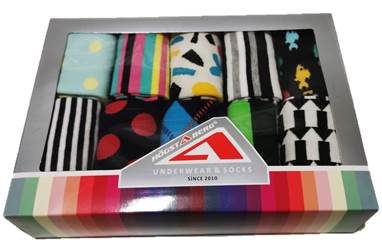 Färgglada Strumpor-Socks 10 Par 40-45
