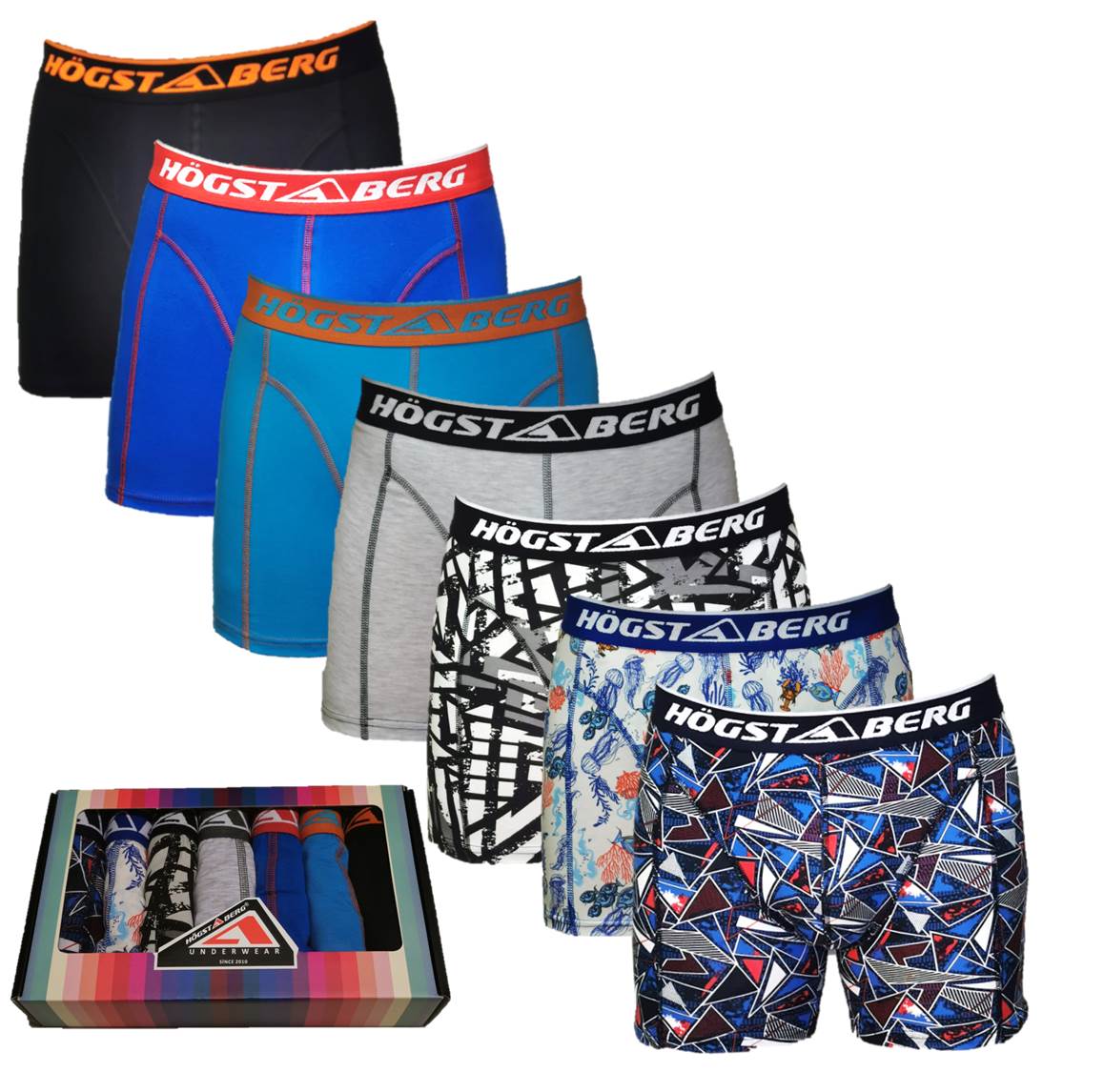 7 Pack Högstaberg Boxer Shorts - Kalsonger