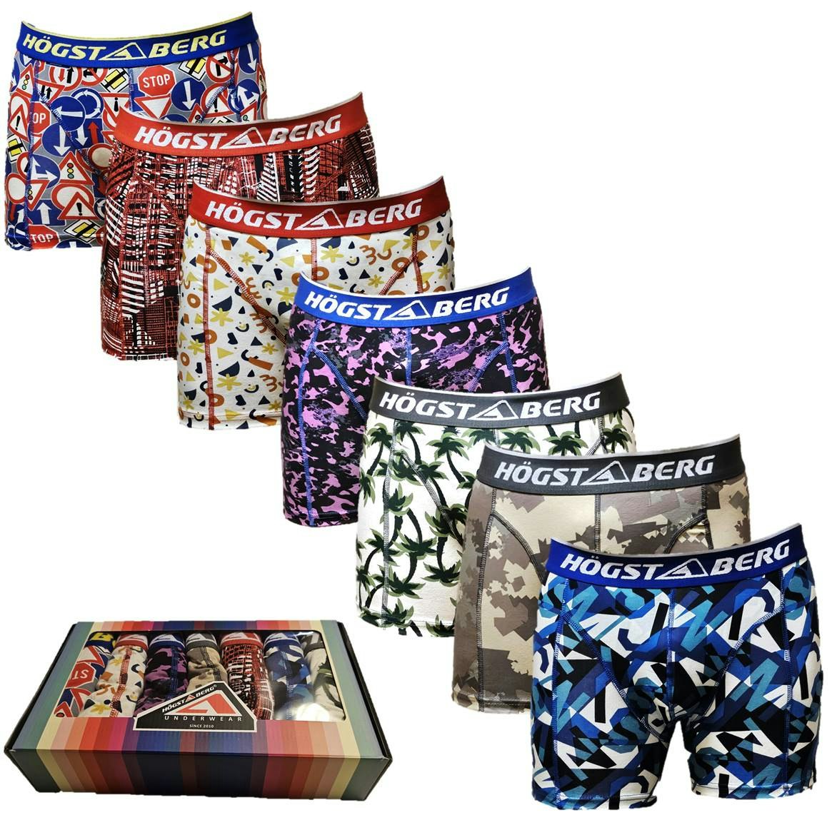 7 Pack Högstaberg  Boxer Shorts-Kalsonger