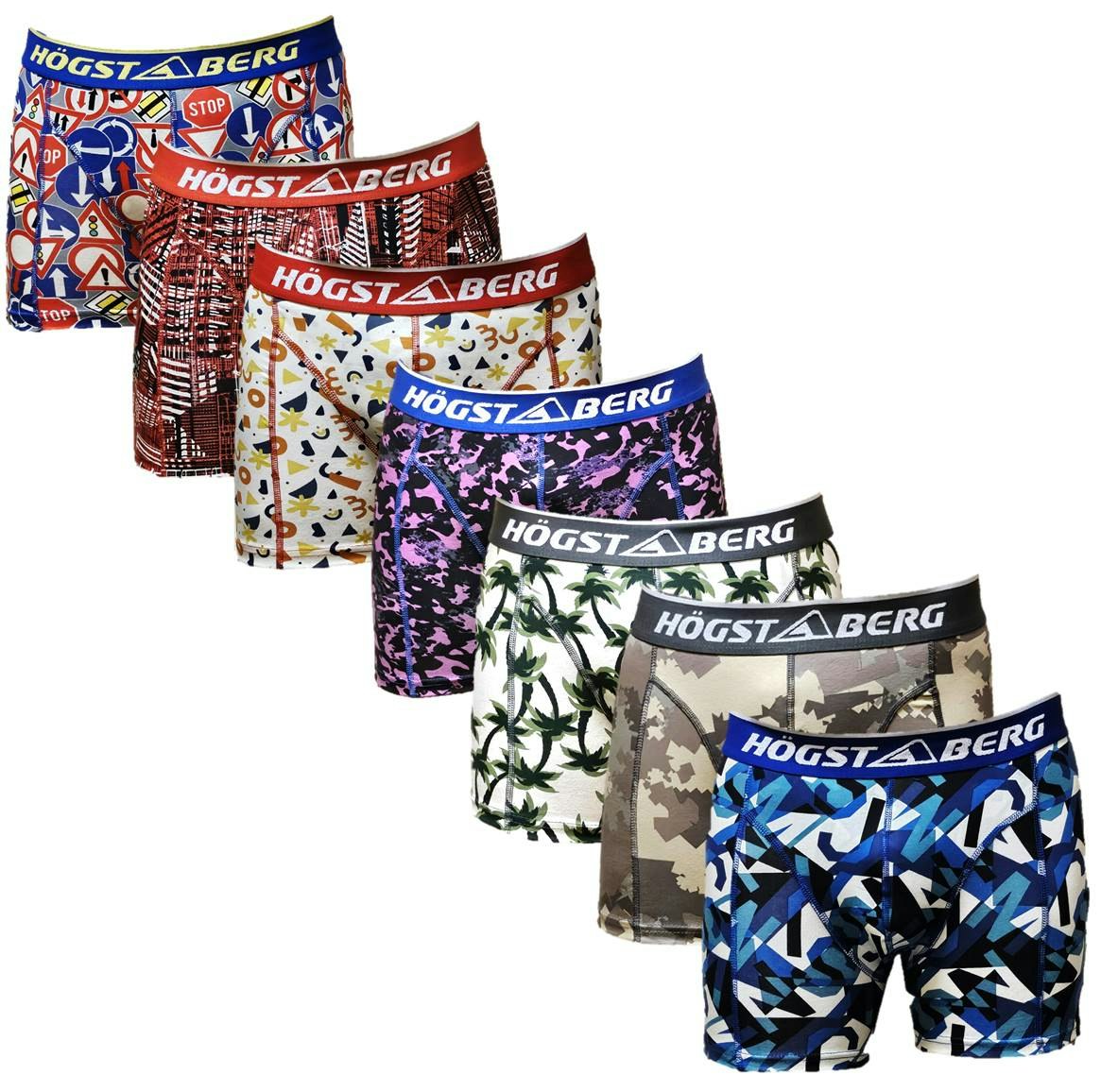 7 Pack Högstaberg  Boxer Shorts-Kalsonger