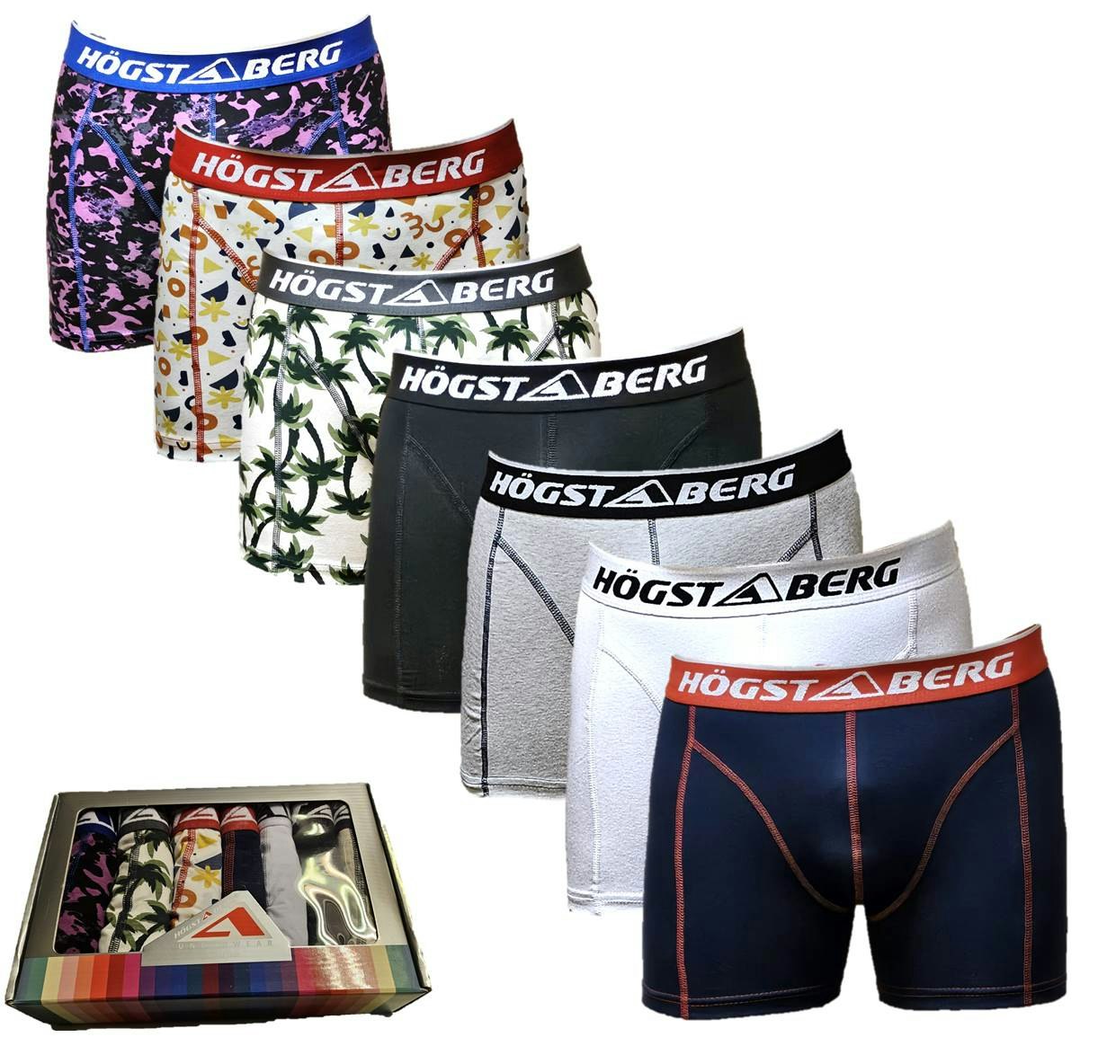 7 Pack Högstaberg  Boxer Shorts-Kalsonger