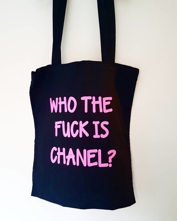 Tygkasse - Chanel?