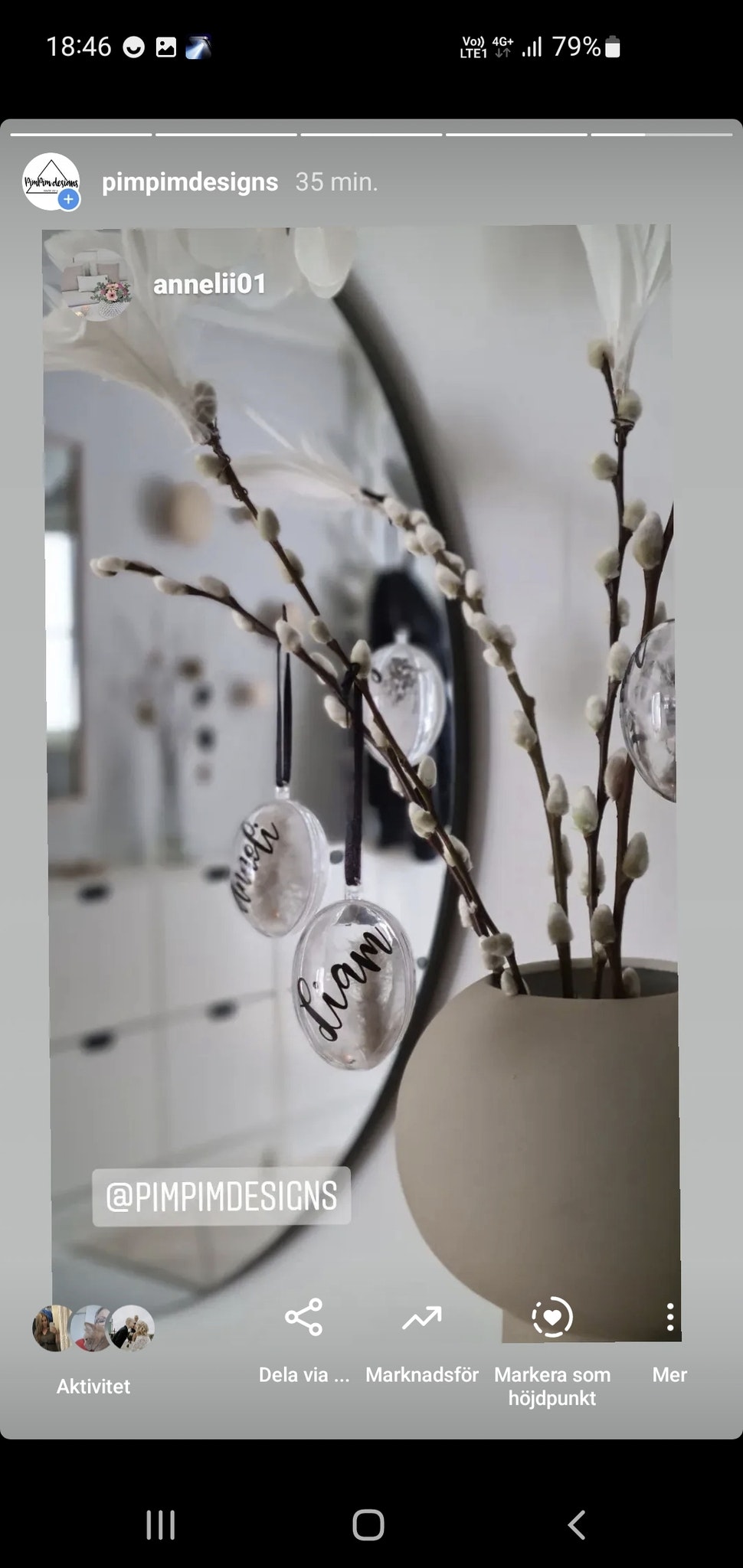 Dekorationsägg "Design" - Normal