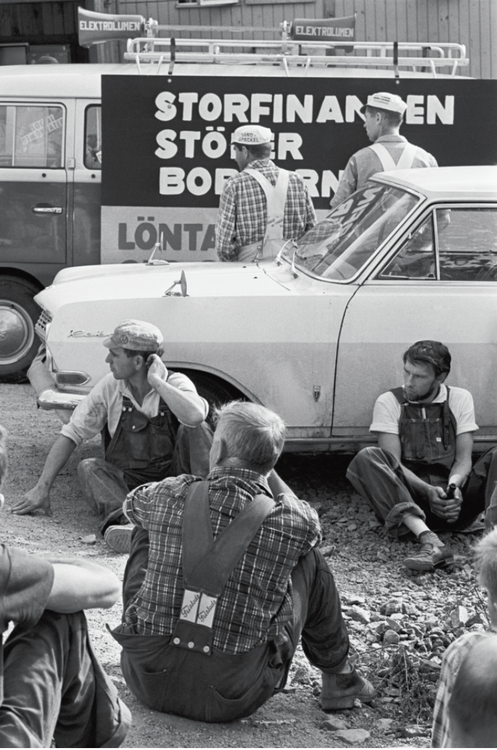 Palme och arbetarna - Fotografier av Jean Hermanson under valrörelsen 1968