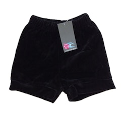 Svarta velourshorts stl 62-80